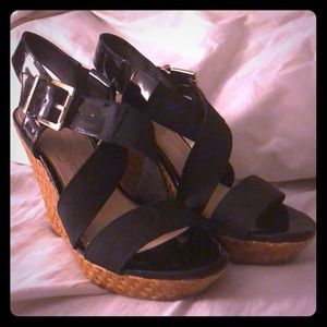 WORN ONCE Jessica Simpson Wedges
